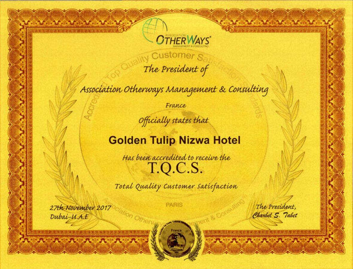 Golden Tulip Nizwa Hotel Exterior foto